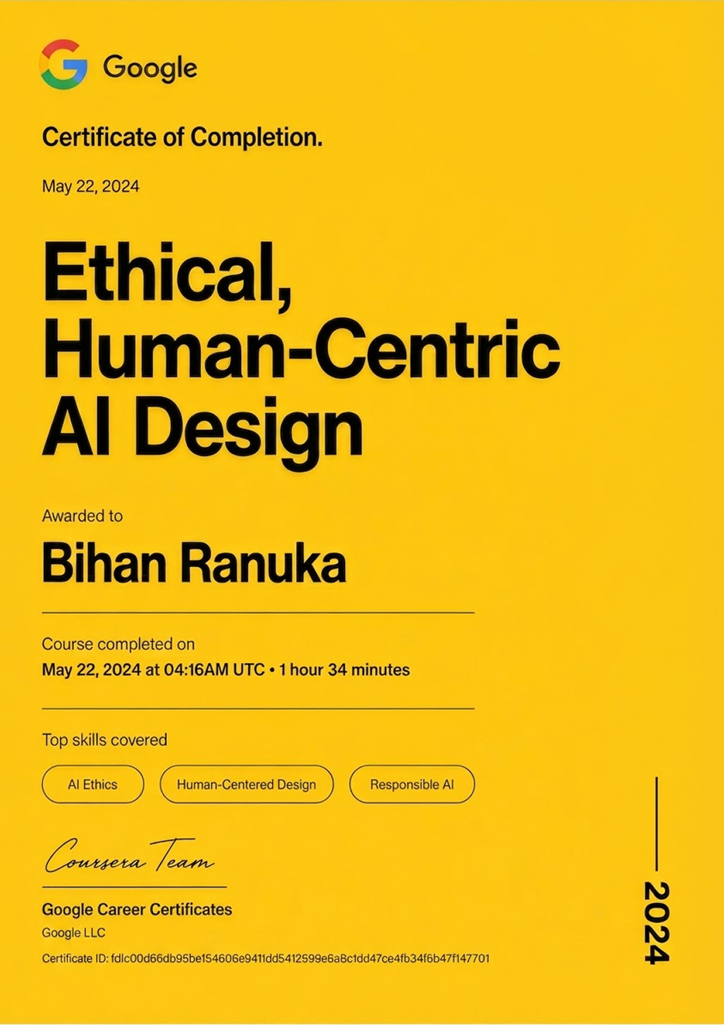 Ethical, Human-Centric AI Design