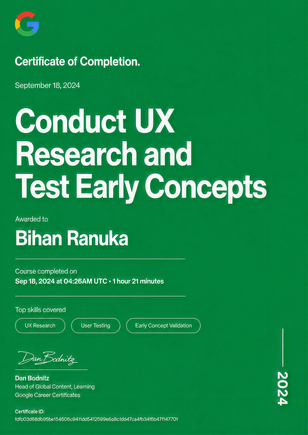 Conduct UX Research and Test Early Concepts